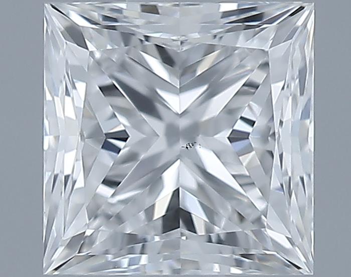 0.7ct Princess F VS2 Natural Diamond