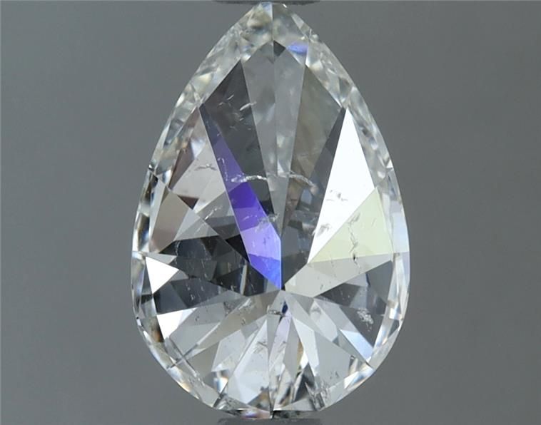1ct Pear F SI2 Natural Diamond