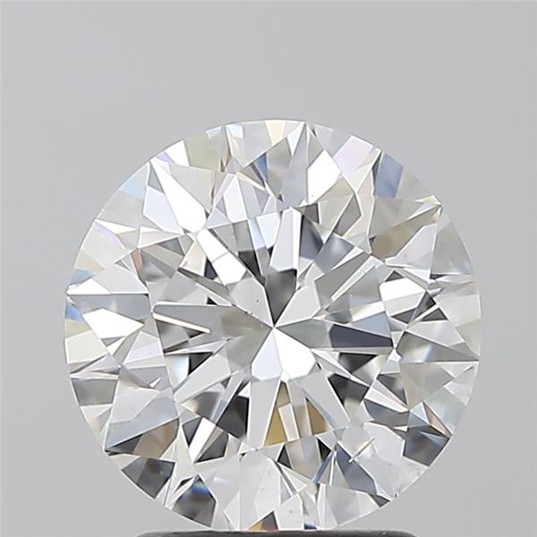 2.01ct Round F SI1 Natural Diamond