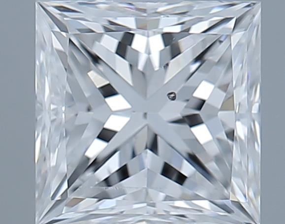 0.7ct Princess E SI2 Natural Diamond