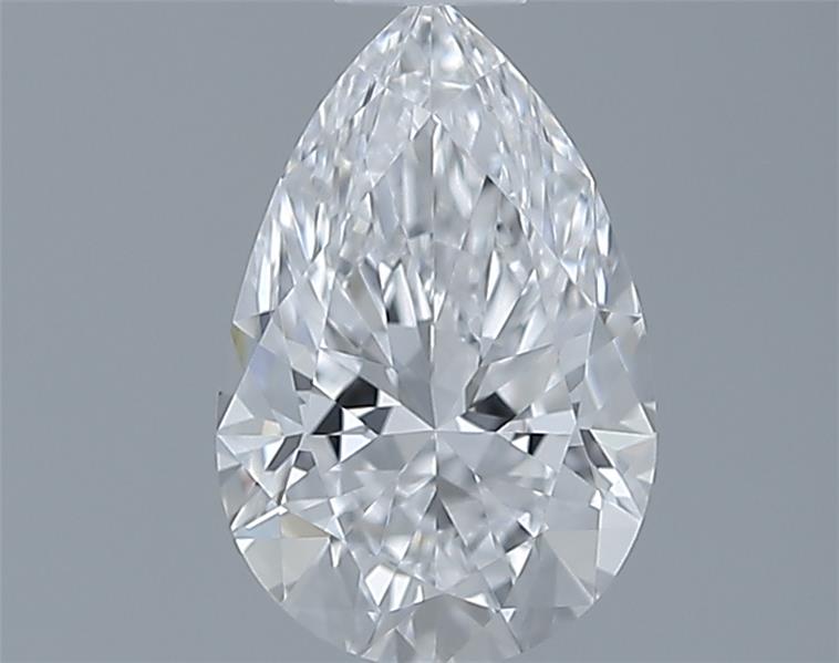 0.61ct Pear D IF Natural Diamond