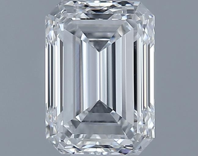 0.7ct Emerald F VVS1 Natural Diamond