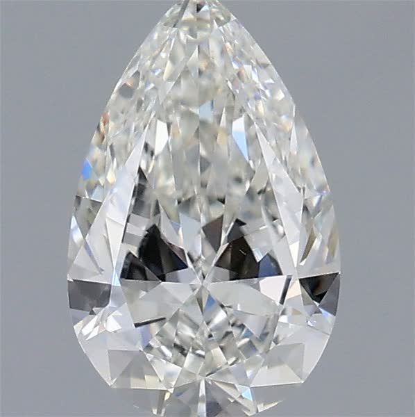 1ct Pear H VS2 Natural Diamond