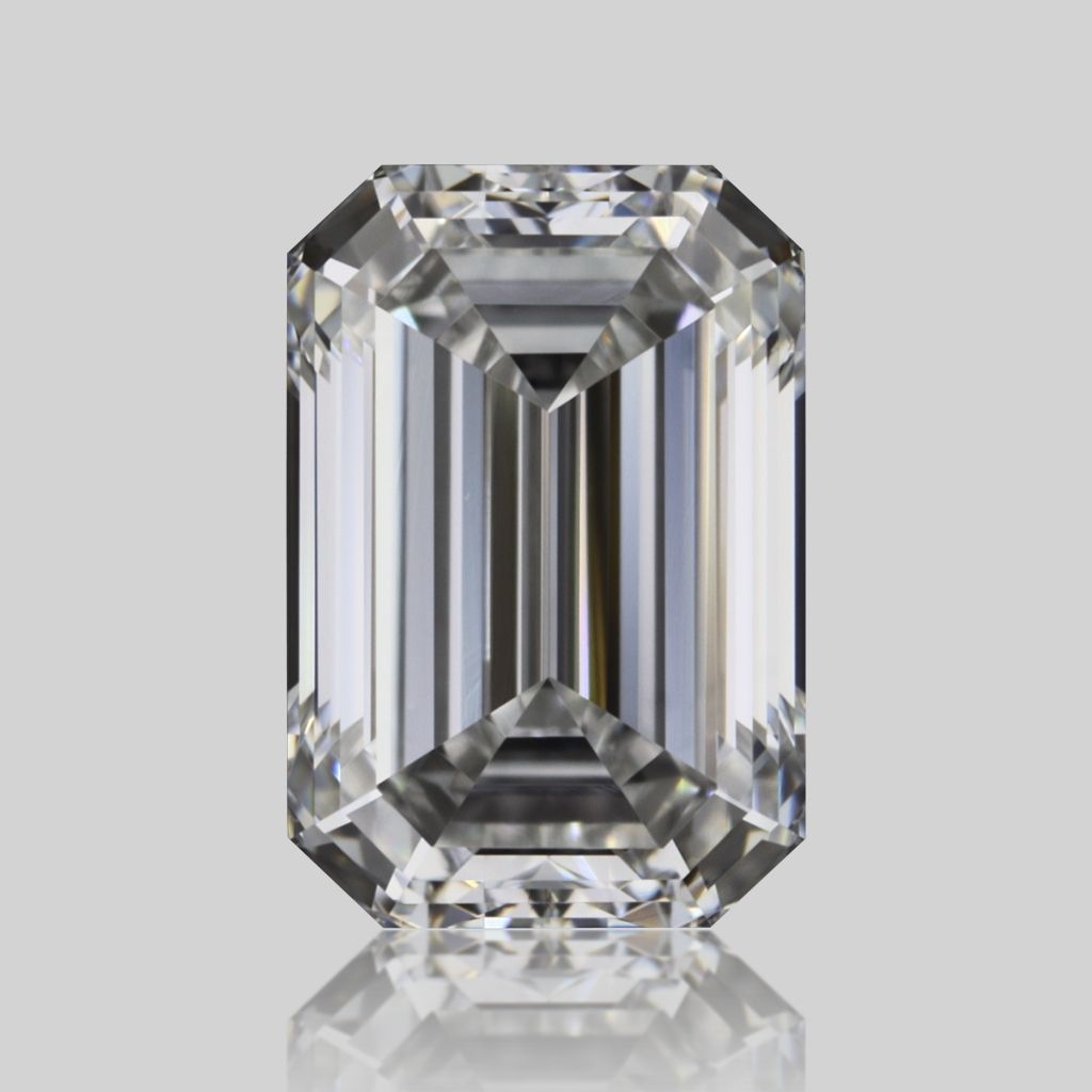 0.7ct Emerald F VVS1 Natural Diamond