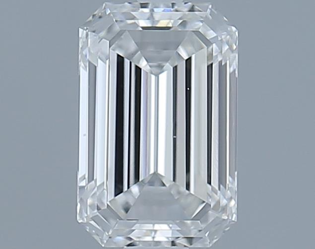 1ct Emerald F VS2 Natural Diamond