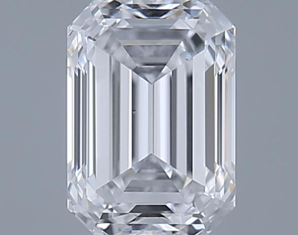 0.71ct Emerald D VS2 Natural Diamond