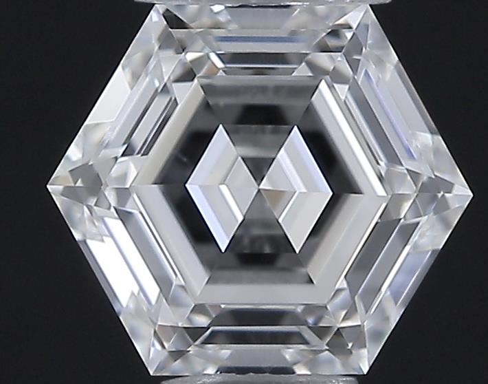 0.5ct Hexagonal F VS2 Natural Diamond