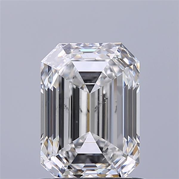 1.02ct Emerald F SI1 Natural Diamond