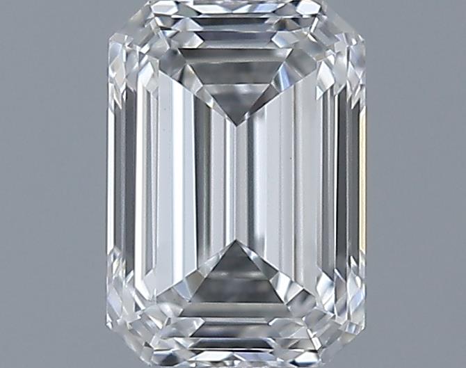 0.58ct Emerald F VVS2 Natural Diamond