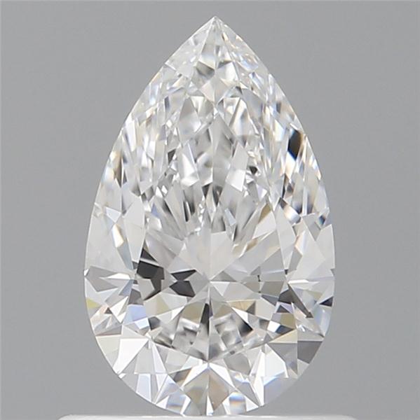 0.61ct Pear D VVS1 Natural Diamond