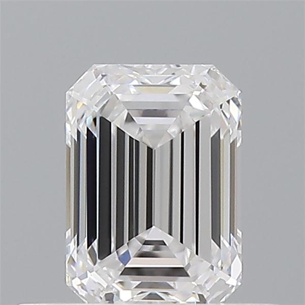 0.53ct Emerald D VVS1 Natural Diamond