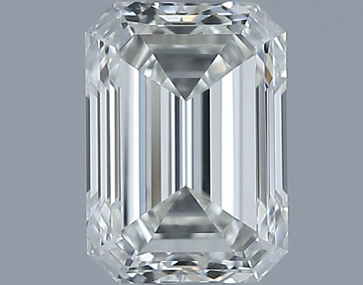 0.72ct Emerald J VS1 Natural Diamond