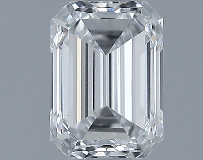 0.54ct Emerald D VVS2 Natural Diamond