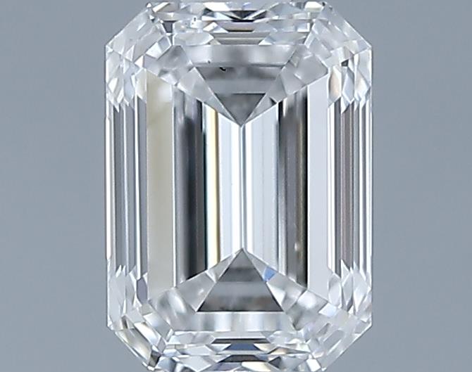 0.7ct Emerald E VS2 Natural Diamond