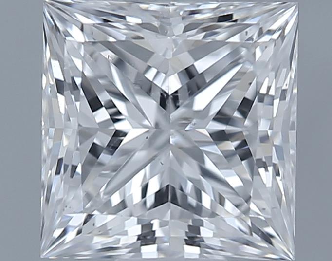 0.72ct Princess D SI2 Natural Diamond