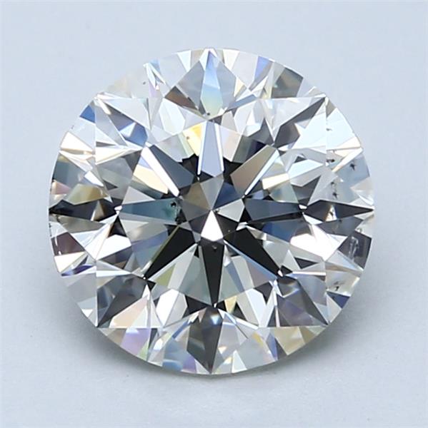 2.5ct Round J SI1 Natural Diamond