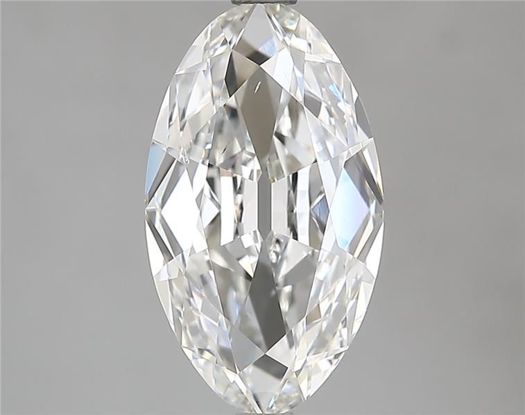 2.01ct Moval H SI1 Natural Diamond