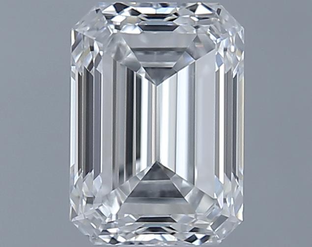 0.63ct Emerald F VS2 Natural Diamond