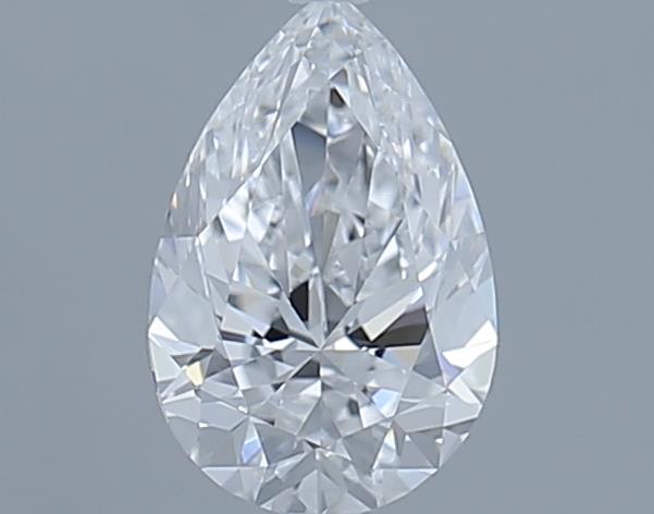 0.7ct Pear D VVS2 Natural Diamond