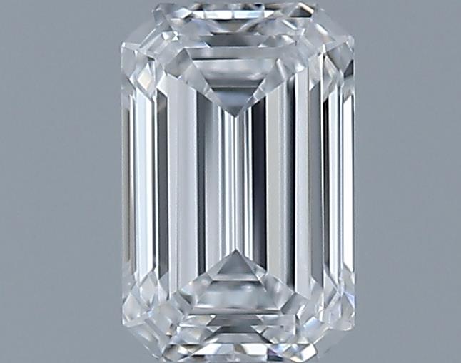 0.7ct Emerald D VVS1 Natural Diamond