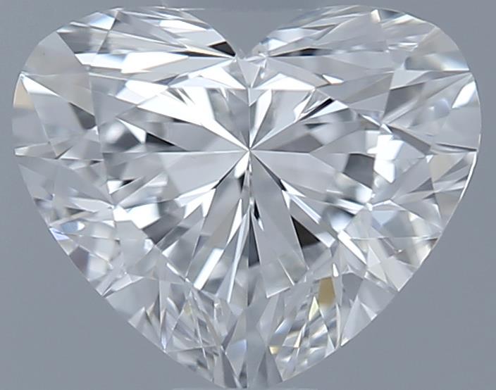0.8ct Heart F VVS2 Natural Diamond
