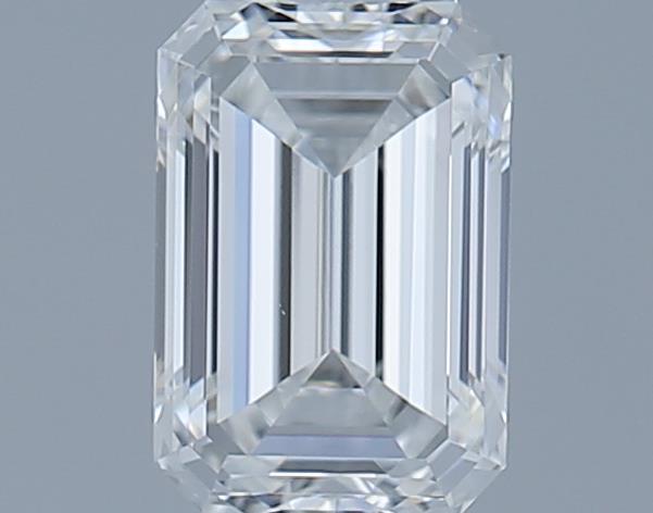 0.53ct Emerald F VS1 Natural Diamond