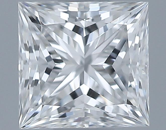 0.5ct Princess F IF Natural Diamond