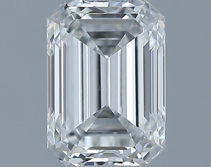 0.61ct Emerald F VS2 Natural Diamond