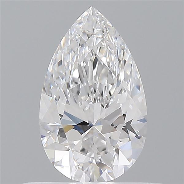 0.53ct Pear D VVS1 Natural Diamond