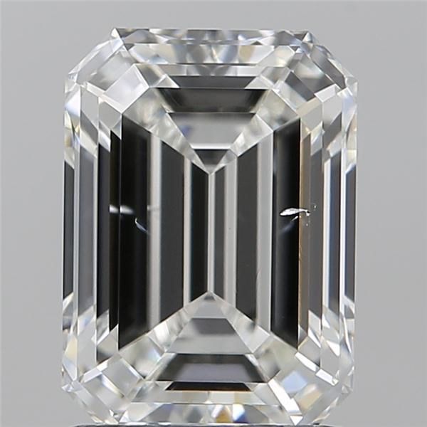 2.01ct Emerald G SI1 Natural Diamond