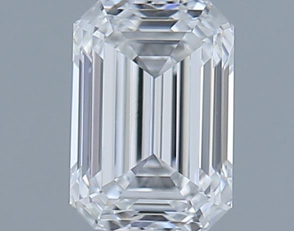 0.67ct Emerald F VVS2 Natural Diamond