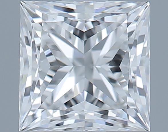 0.71ct Princess F VVS2 Natural Diamond