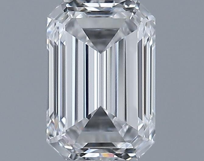 0.5ct Emerald D VVS1 Natural Diamond