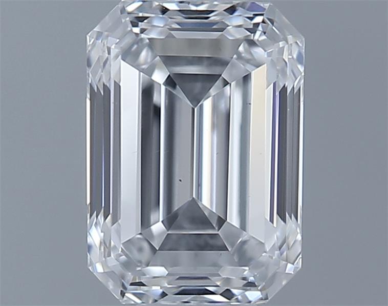 0.7ct Emerald D VS2 Natural Diamond