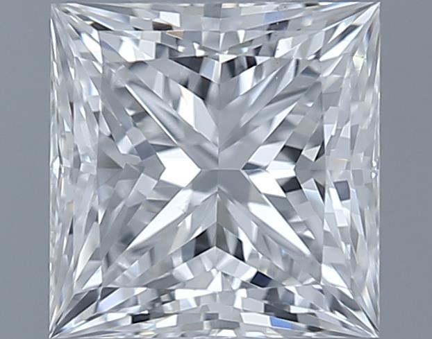 0.7ct Princess E VS2 Natural Diamond