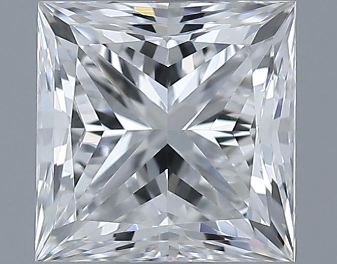 0.71ct Princess F SI1 Natural Diamond