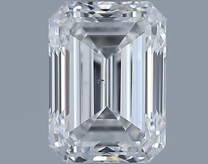 0.71ct Emerald E SI1 Natural Diamond