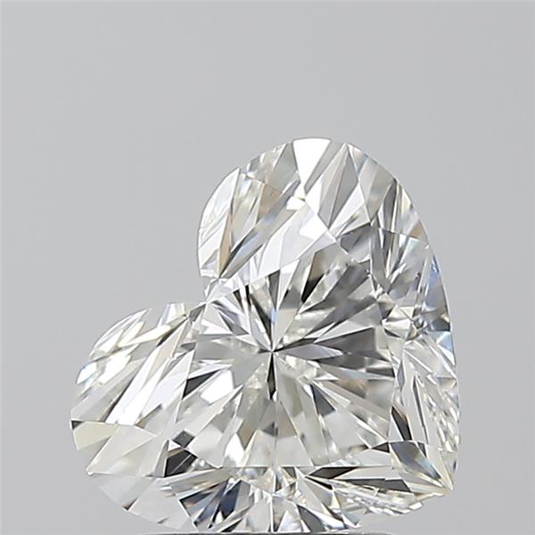 1.7ct Heart I SI1 Natural Diamond