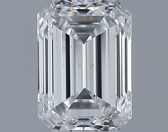 0.56ct Emerald E VS2 Natural Diamond