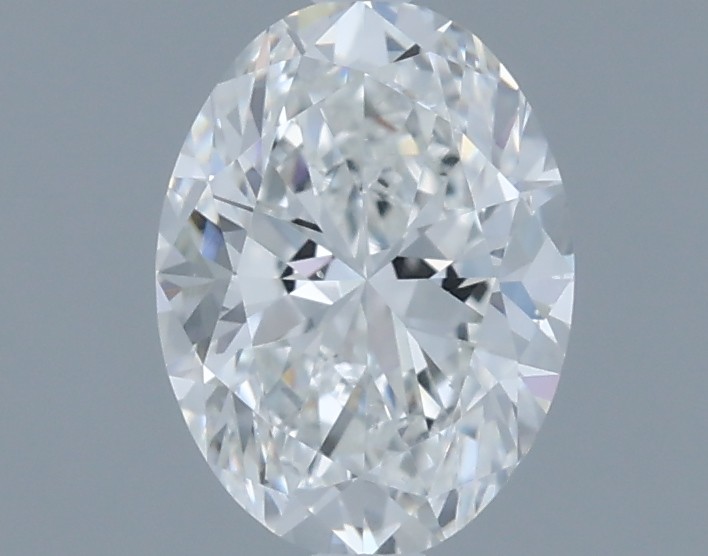 0.71ct Oval F VS2 Natural Diamond
