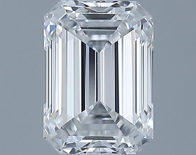 0.74ct Emerald F VVS2 Natural Diamond