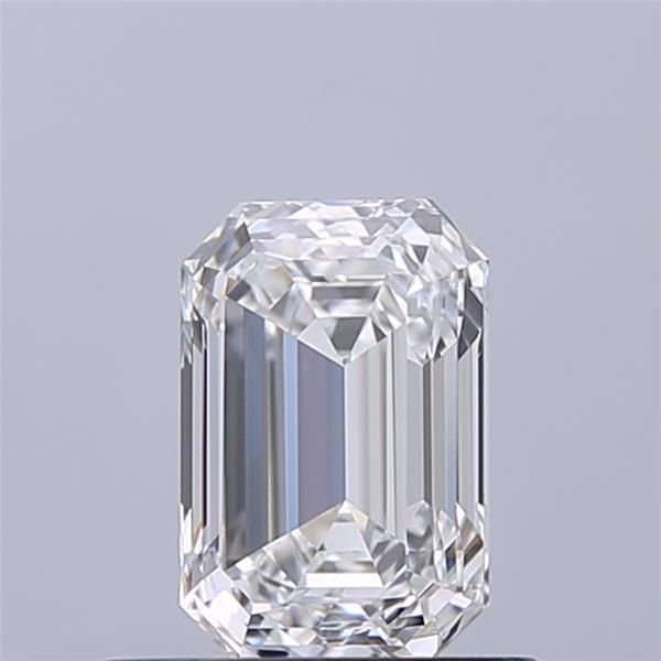 0.74ct Emerald E IF Natural Diamond