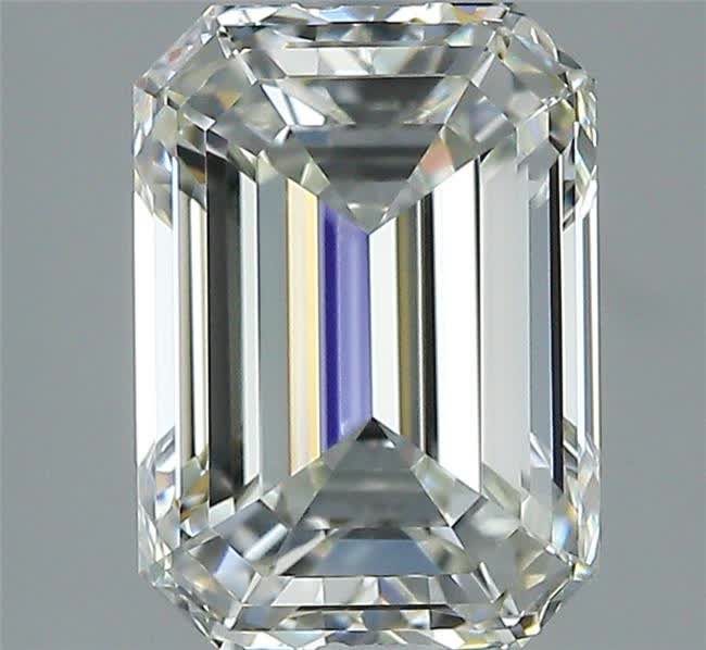2.5ct Emerald H VVS2 Natural Diamond