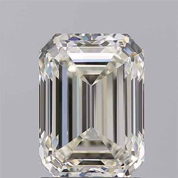 2.03ct Emerald J VVS1 Natural Diamond