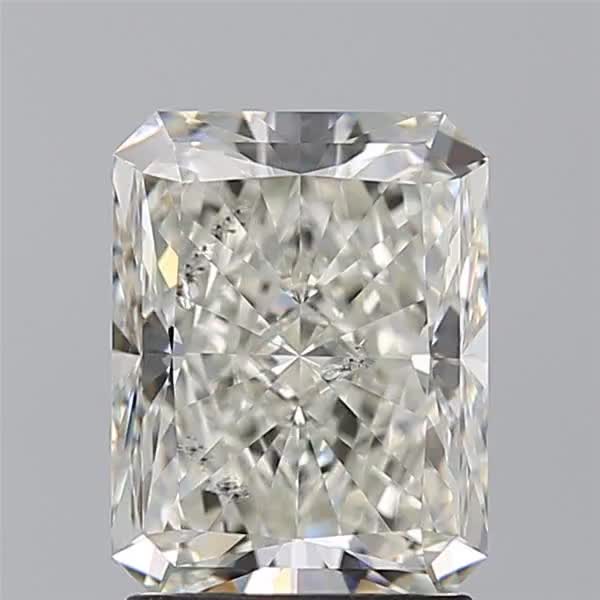2.22ct Radiant H SI2 Natural Diamond