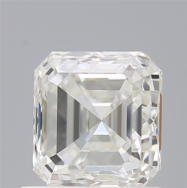 0.9ct Asscher F IF Natural Diamond