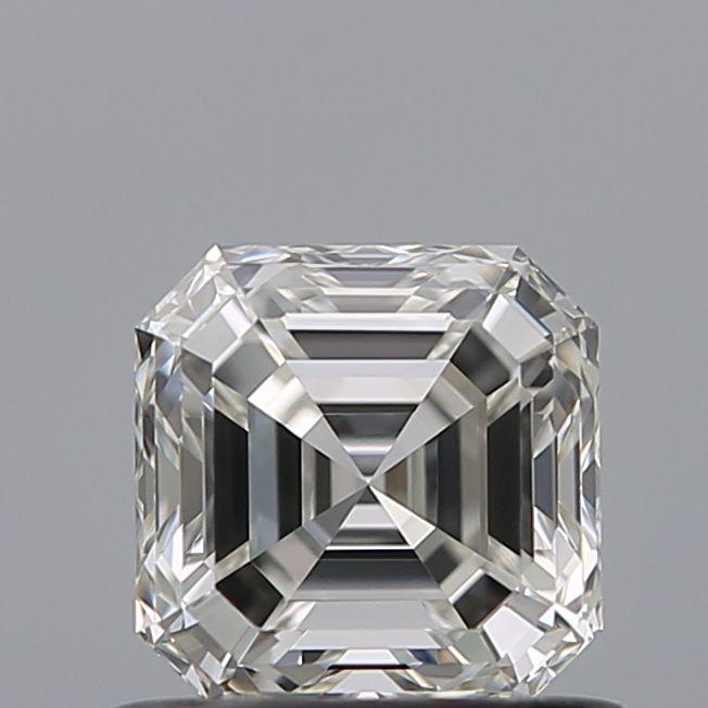 0.7ct Asscher F VVS1 Natural Diamond