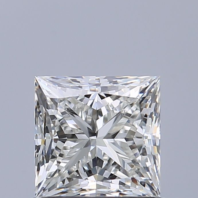 0.81ct Princess F IF Natural Diamond