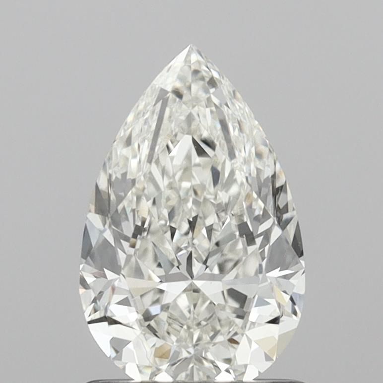 1ct Pear H VVS2 Natural Diamond