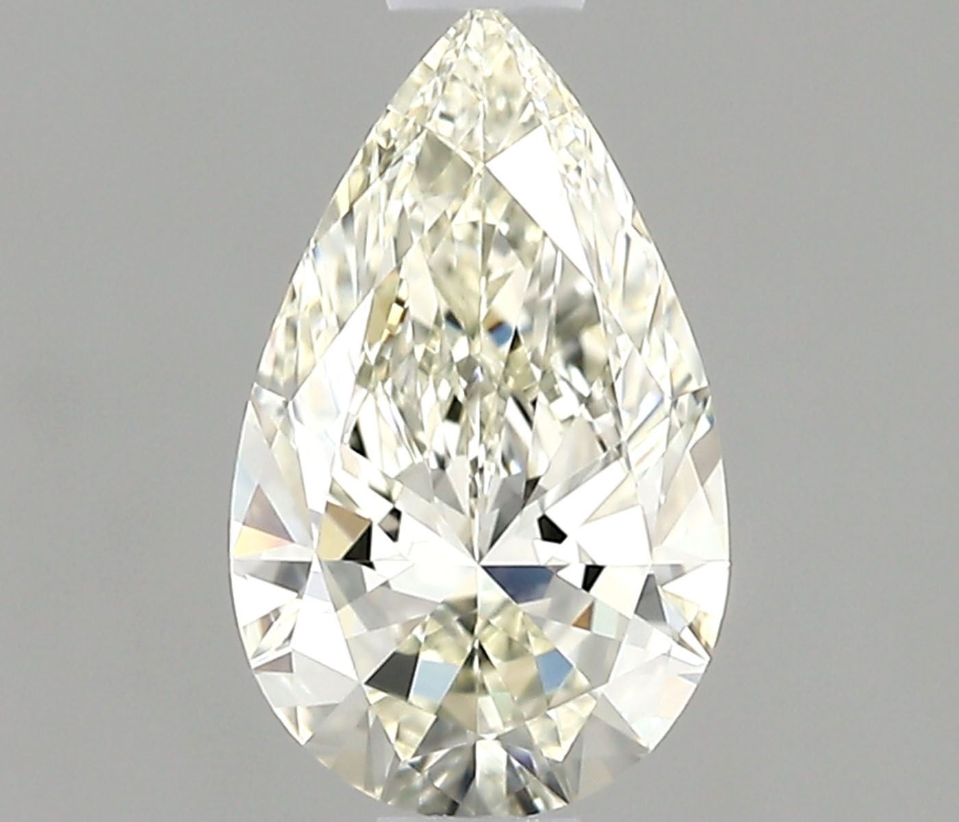 0.71ct Pear J IF Natural Diamond